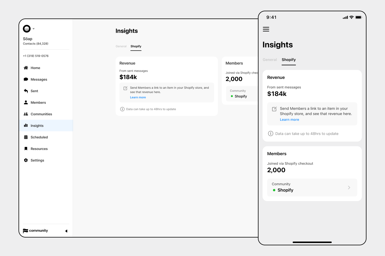 shopify-view-revenue-from-sent-messages-community
